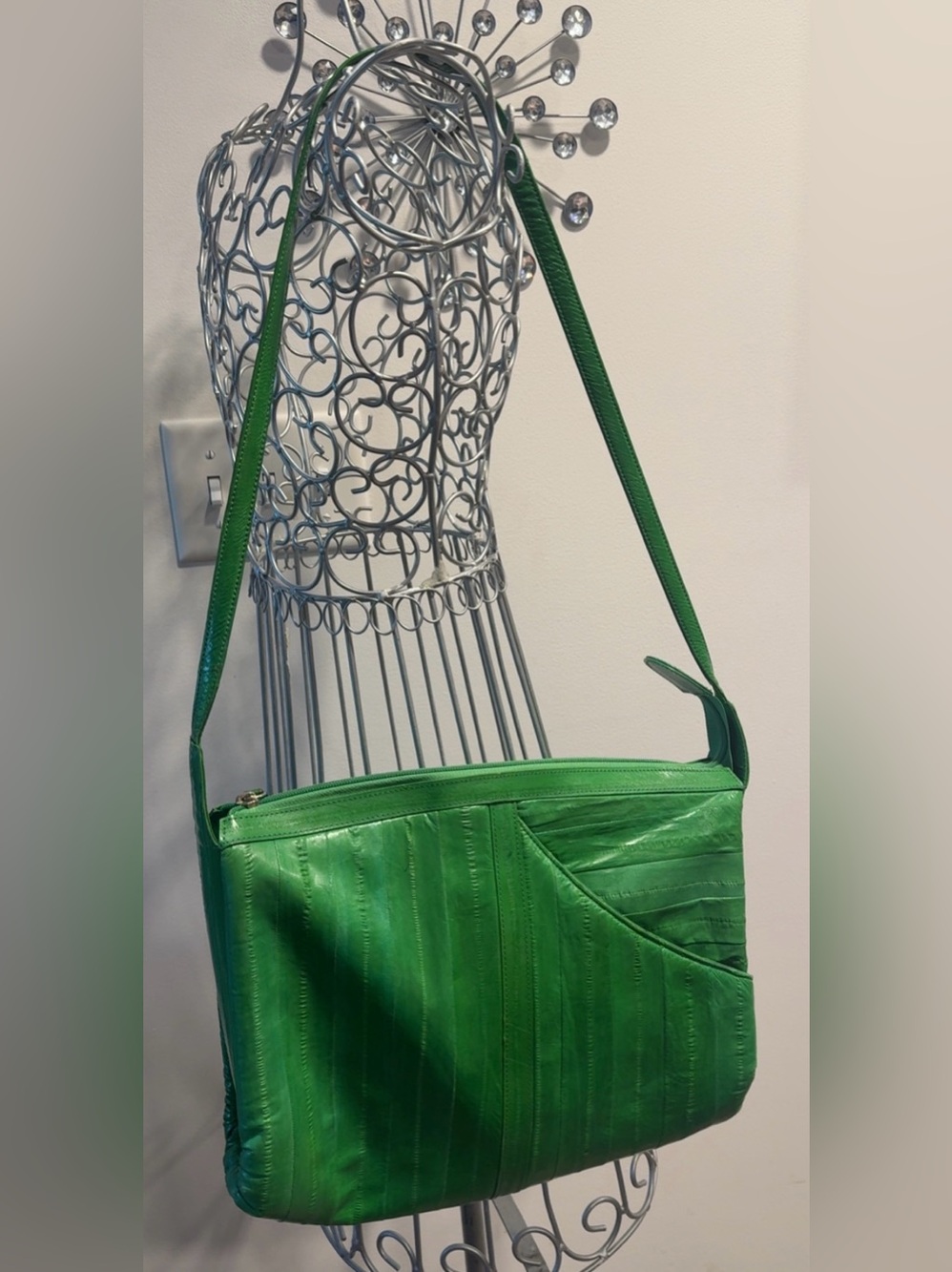 Green Crossbody Bag ✅